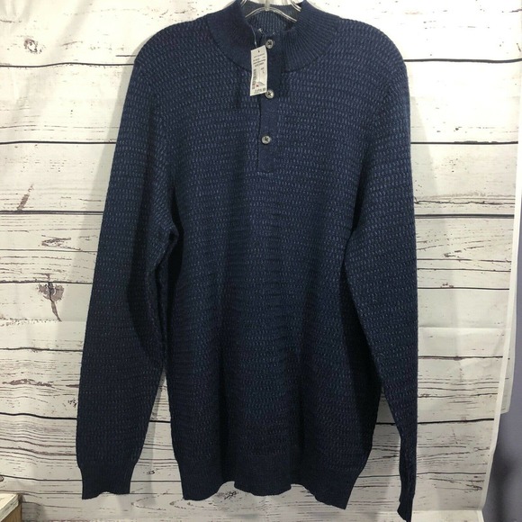 Joseph Abbound 1/4 ZIP Merino Wool Mens Sweater